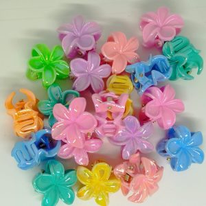 5 יחידות קליפסים פרח קטנים